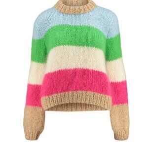 NWT - Ganni Women's The Julliard Mohair Jumper